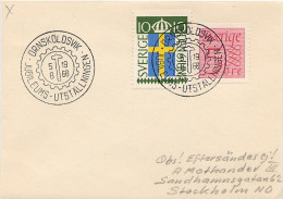 SVEZIA - SVERIGE - 1960 -  ORNSKOLOSVIK - Cartas & Documentos