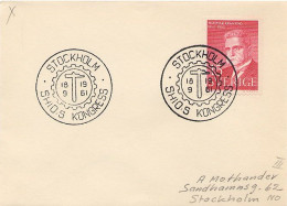 SVEZIA - SVERIGE - 1961 - STOCKHOLM - Storia Postale