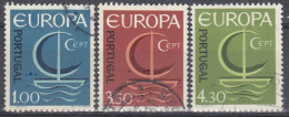 PORTUGAL 1966 Nº 993/995 USADO - Used Stamps