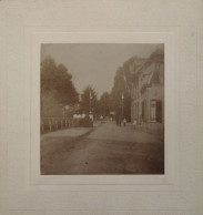 NL - Nederland Sliedrecht Kleine Foto's Ca 8x8 Cm  Op Karton 13 X13 Cm // Stationsstraat Ca 1898 - 1900 - Europa