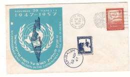 Nations Unies - New York - Lettre De 1957 - Oblit New York - - Cartas & Documentos