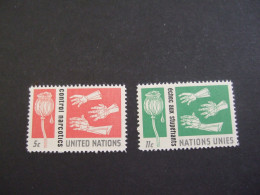 UNITED NATIONS. NY.  1964.  127/28   MNH**. (S04-TVN) - Unused Stamps