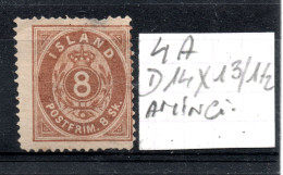 ISLANDE / N° 4 (A) Oblitéré - Used Stamps