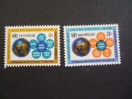 UNITED NATIONS. NY.  1967.  175/76   MNH**. (S05-TVN) - Neufs