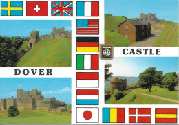 SCENES FROM DOVER CASTLE, DOVER, KENT, ENGLAND. UNUSED POSTCARD   Wp8 - Dover