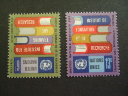 UNITED NATIONS 1969. 186/87.   MNH ** (S06-TVN) - Neufs