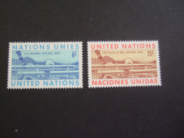 UNITED NATIONS 1969. 188/89.   MNH ** (S06-TVN) - Neufs