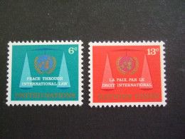 UNITED NATIONS 1969. 191/92.   MNH ** (S06-TVN) - Neufs