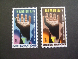 UNITED NATIONS 1975. 255/56.   MNH ** (S07-TVN) - Neufs