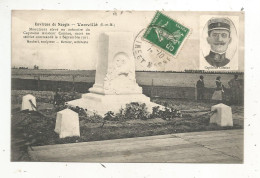 Cp, Militaria, Monument Aux Morts élevé En Mémoire Du Capitaine Aviateur CAMINE, 77, Environs De Nangis, VANVILLE - Monuments Aux Morts