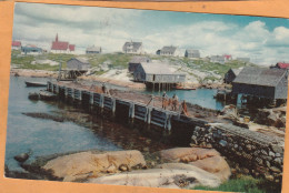 Peggy Cove Nova Scotia Canada Old Postcard - Sonstige & Ohne Zuordnung