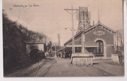 Cpa Dison Voiture Avec Petites Vuesdolhain  Gare  1935 - Limburg