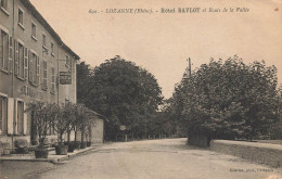Lozanne * Hôtel Du Nord J. BAYLOT Succ. Et Route De La Vallée - Andere & Zonder Classificatie