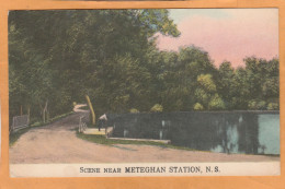 Meteghan Station Nova Scotia Canada Old Postcard - Autres & Non Classés