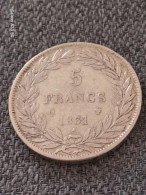 5 Francs Type Tiolier 1831 Q TC - 5 Francs