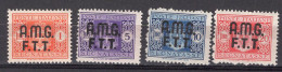 Z6923 - TRIESTE AMG-FTT TASSE SASSONE N°1/4 ** - Postage Due