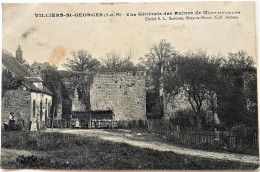 CPA Carte Postale / 77 Seine-et-Marne, Provins, Villiers-Saint-Georges, Louan / Cliché S. L. Simonet / Montaiguillon. - Villiers Saint Georges