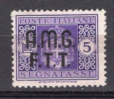 Z6942 - TRIESTE AMG-FTT TASSE SASSONE N°2 * - Postage Due