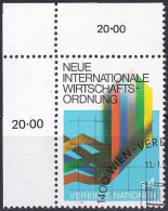 UNO WIEN 1980 Mi-Nr. 7 Eckrand O Used - Aus Abo - Gebraucht