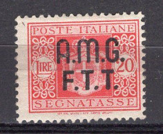 Z6943 - TRIESTE AMG-FTT TASSE SASSONE N°4 * - Segnatasse