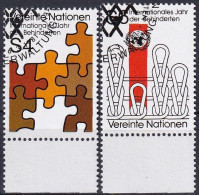 UNO WIEN 1981 Mi-Nr. 17/18 O Used - Aus Abo - Usati