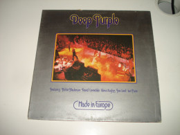 B8 / Deep Purple – Made In Europe - 1  LP  - TPSA 7517 - UK  1976  M/VG++ - Jazz