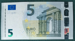 5 EURO SPAIN 2013 LAGARDE V015J1 VC SC FDS UNCIRCULATED PERFECT - 5 Euro