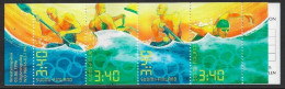 Finland Finnland Finlande 1996 Summer Olympics Atlanta USA Olympic Games 100 Ann Set Of 4 Stamps In Booklet Mint - Carnets