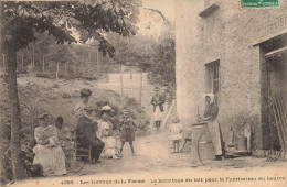 Haute Loire * N°4308 * Les Travaux De La Ferme , Le Bannstein Pour La Fabrication Du Beurre * Milk - Autres & Non Classés