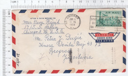 Envelope - Chicago-Belgrade - 1958 - 1941-60