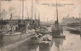 FRANCE - Cherbourg - Le Port Militaire Et L'Arsenal Maritime - Le Bassin Napoléon III - Carte Postale Ancienne - Cherbourg