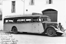 Latil Model H1A-B3 Par Viquier - Transports D.Lafont - Route Montpelier-Courmonterral   - 15x10cms PHOTO - Bus & Autocars