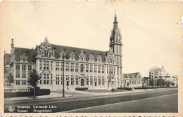 BELGIQUE - Université Libre - Carte Postale Ancienne - Monuments