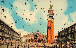 ITALIE - Venezia - Piazza St Marco - Piccionata - Colorisé - Carte Postale Ancienne - Venezia