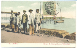 Sao Thome - Grupo De Carregadores D'Alfandega - Santo Tomé Y Príncipe