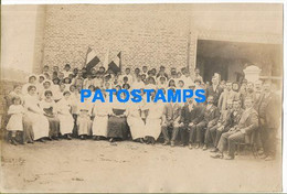 183033 PARAGUAY COSTUMES CONDECORADOS DE LA GUERRA WAR 23 X 15.5 CM PHOTO NO POSTAL POSTCARD - Paraguay