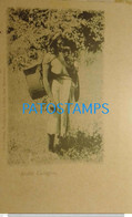 198775 PARAGUAY COSTUMES NATIVE WOMAN SEMI NUDE CAINGUA POSTAL POSTCARD - Paraguay