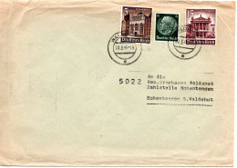 59498 - Deutsches Reich - 1941 - 15Pfg WHW '40 MiF A Bf WALDSHUT -> Hohentengen - Lettres & Documents