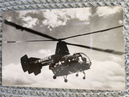 HELICOPTER US NAVY MARINES KAMAN HOK-1 Circa 1958 INFO ON THE BACKSIDE - Hubschrauber