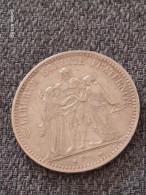 5 FRANCS  HERCULE 1878 K - 5 Francs
