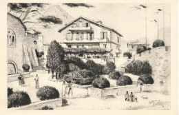 La Napoule * Cpa Illustrateur Edouard COLLIN * Hôtel Restaurant LA CALANQUE - Other & Unclassified