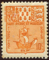 Pays : 422 (Saint-Pierre & Miquelon : Col. Franç.)  Yvert Et Tellier N° :Tx  67 (*) - Portomarken