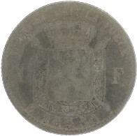 LaZooRo: Belgium 1 Franc 1866 F - Silver - 1 Franc