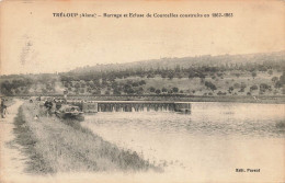 Tréloup * Barrage Et écluse De Courcelles , Construits En 1862 1863 * Péniche Chemin De Halage - Sonstige & Ohne Zuordnung