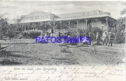 107828 PARAGUAY SAN BERNARDINO HOTEL DEL LAGO POSTAL POSTCARD - Paraguay