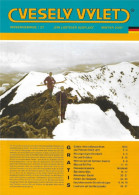 Zeitschrift Vesely Vylet Ein Lustiger Ausflug Riesengebirge Nr 27 Winter 2007 Ziegenrücken Ski Skifahrer Spindlermühle - Tchèquie