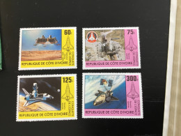 Cote D’Ivoire  Y&T  573/6 ** / MNH - Côte D'Ivoire (1960-...)