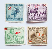 Congo Belge 1931 - COB 159/61 A * - Type Vloors & Leys Surchargés - Cote 50 - Ongebruikt