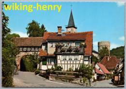 Lindenfels - Stadttor Mit Blick Zur Kirche 1 - Odenwald