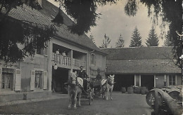 CARTE- PHOTO -  VALDORE - 1912 -  ATTELAGE - Valdoie